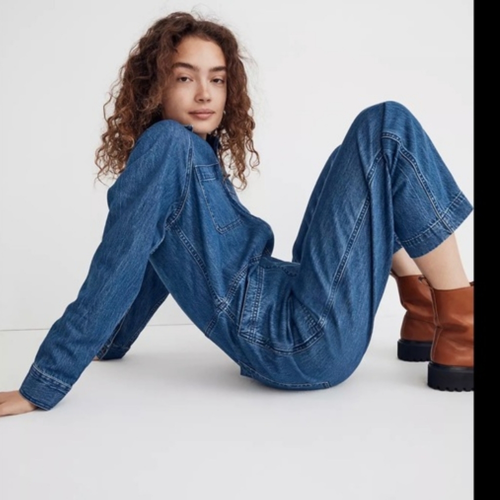 Madewell Jean Coveralls, Size XS oversize, Excellent Condition